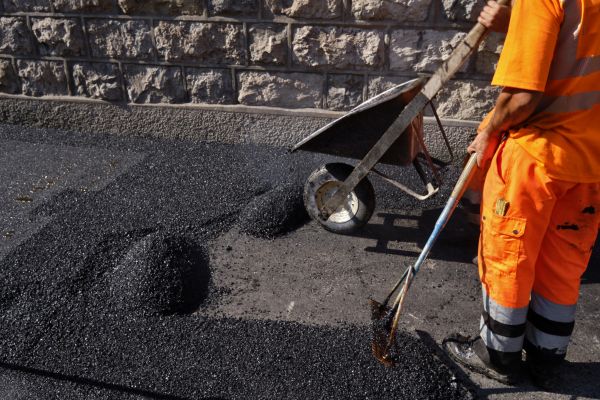Porous Paving Installation in Parrish