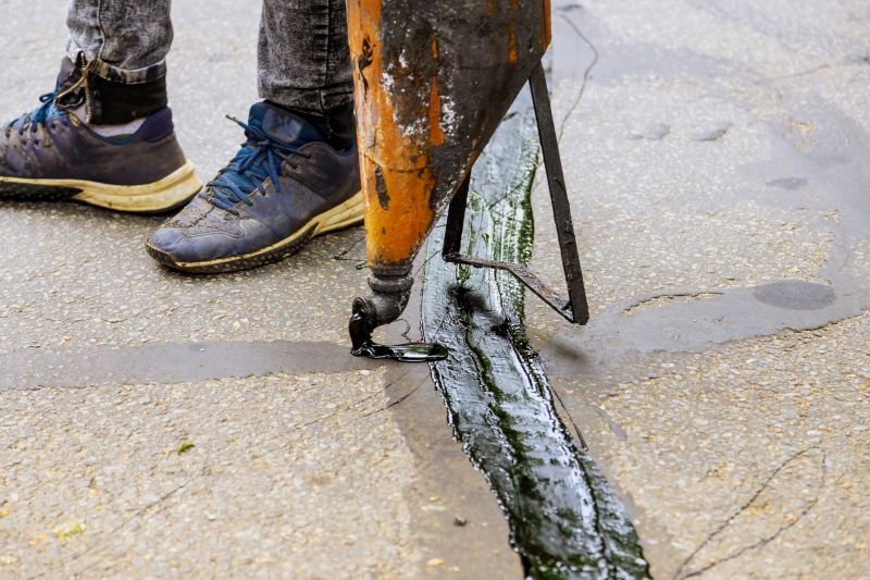 Asphalt Repair in Progress