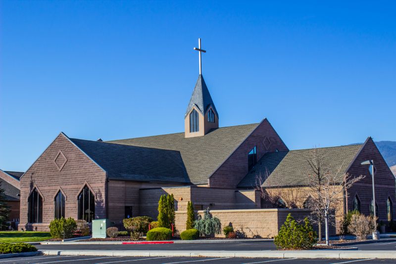 Church Parking Lot Paving