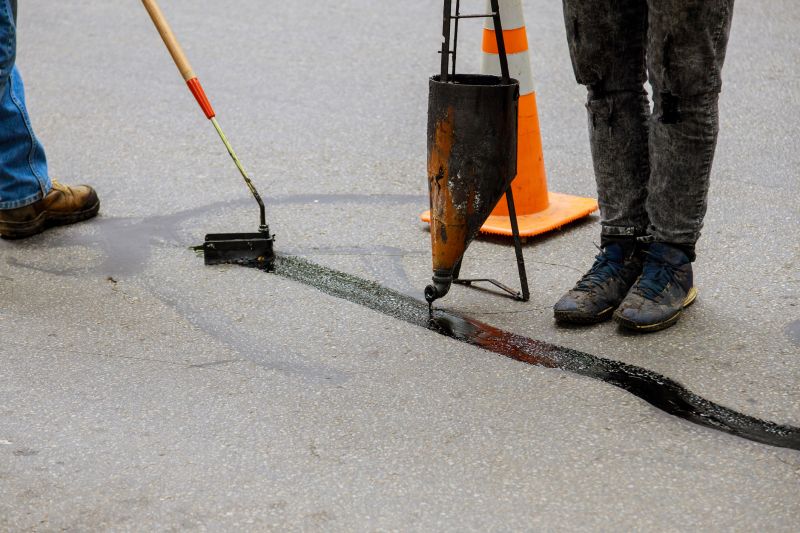 Asphalt Cracks Repair detail