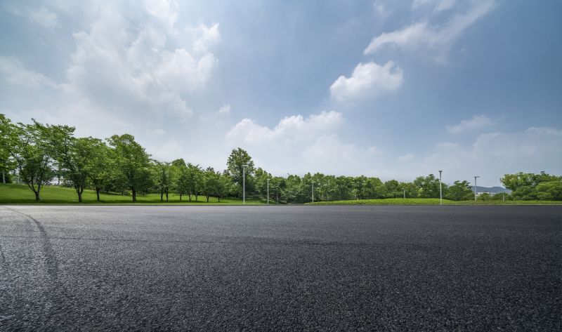 Parking Lot Blacktopping detail