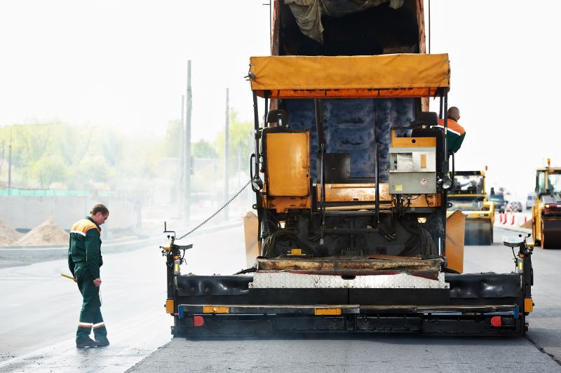 Industrial Asphalt Paving