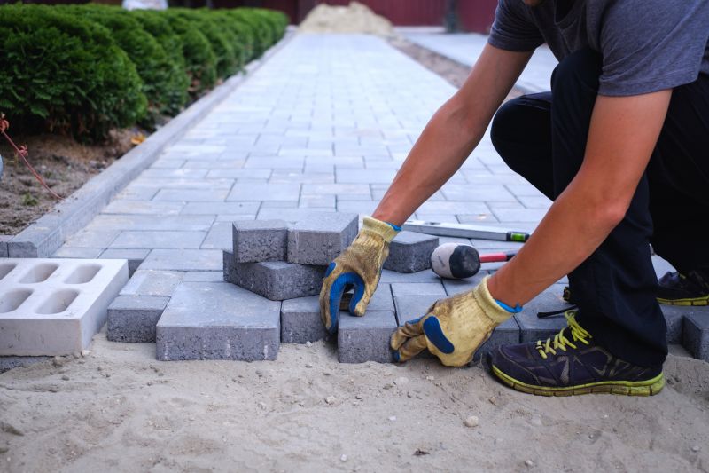Paved Walkway Installation